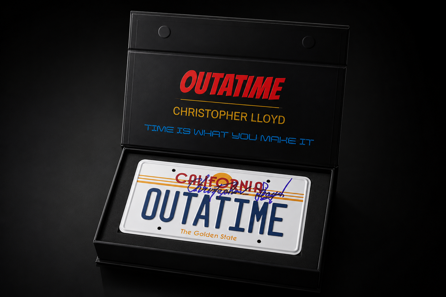 Autographed Mini License Plate (preorder)